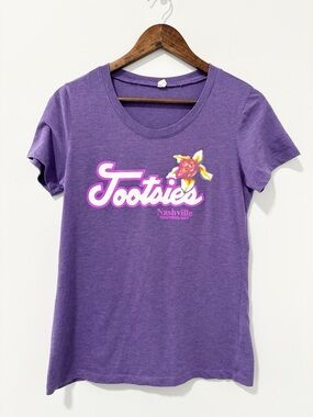 Tootsies Nashville Graphic Tee Kids XL Womens XS Short Sleeve Honky-Tonk Bar
